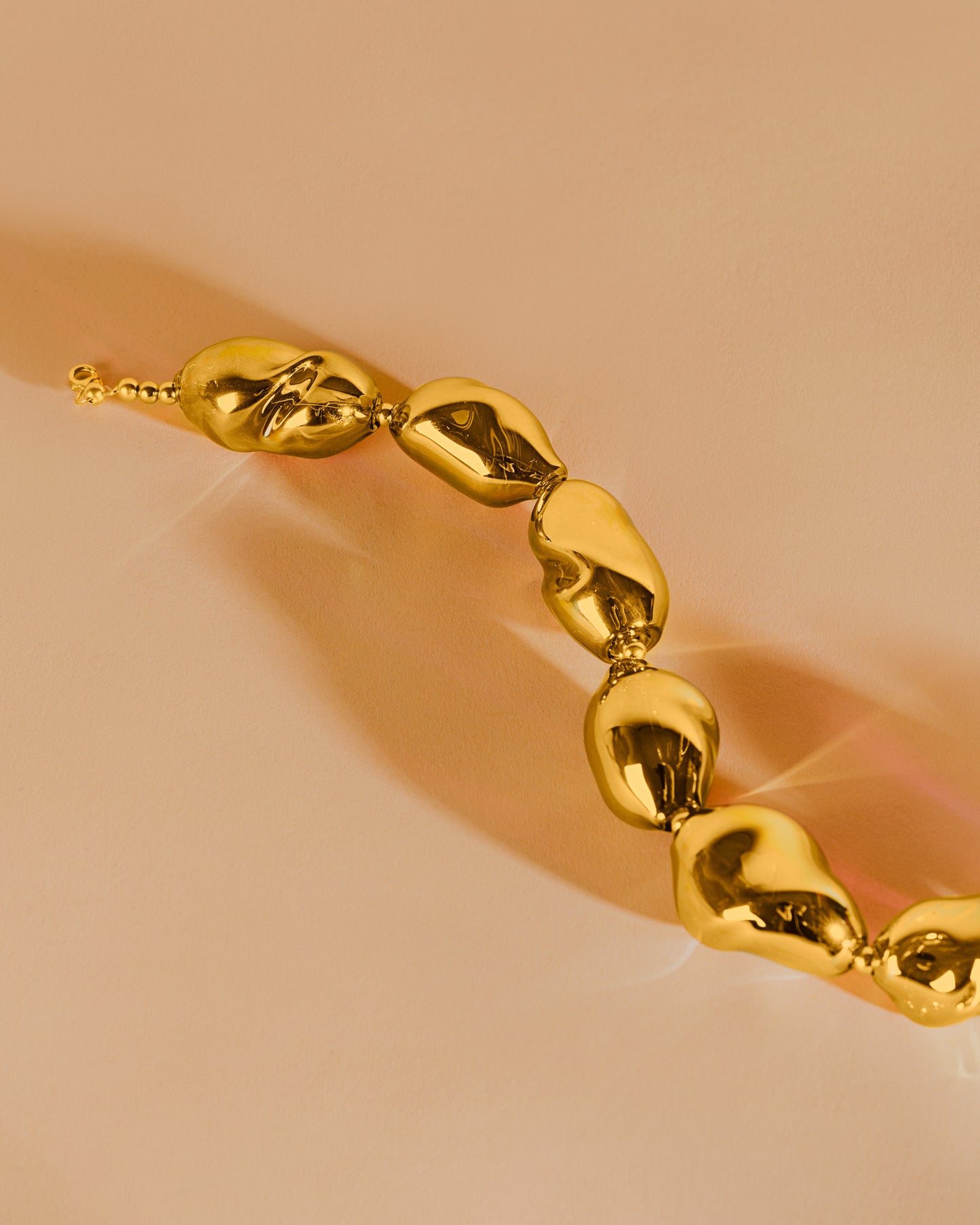 Bracelet coquillage en or