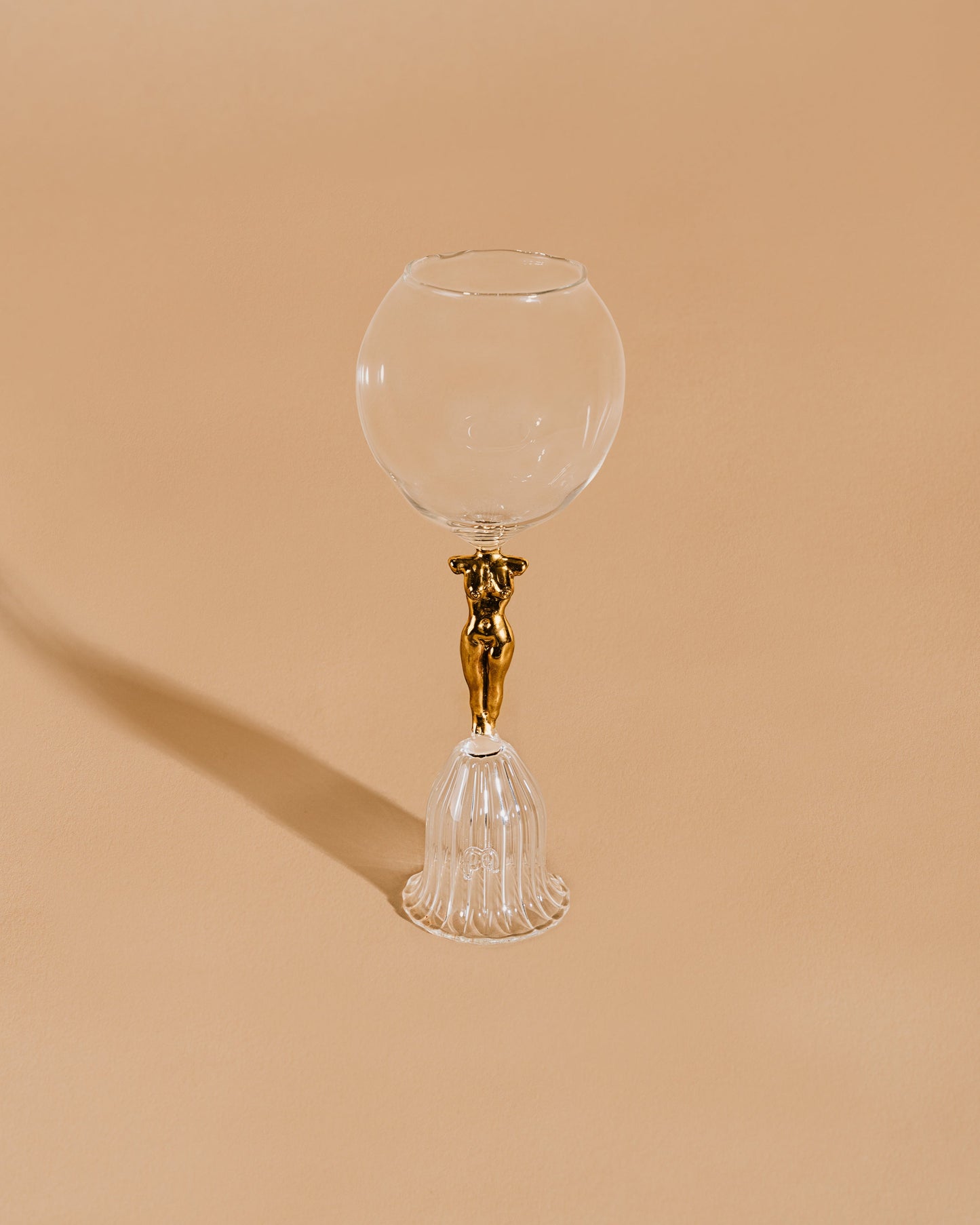 Gobelet en verre sirène