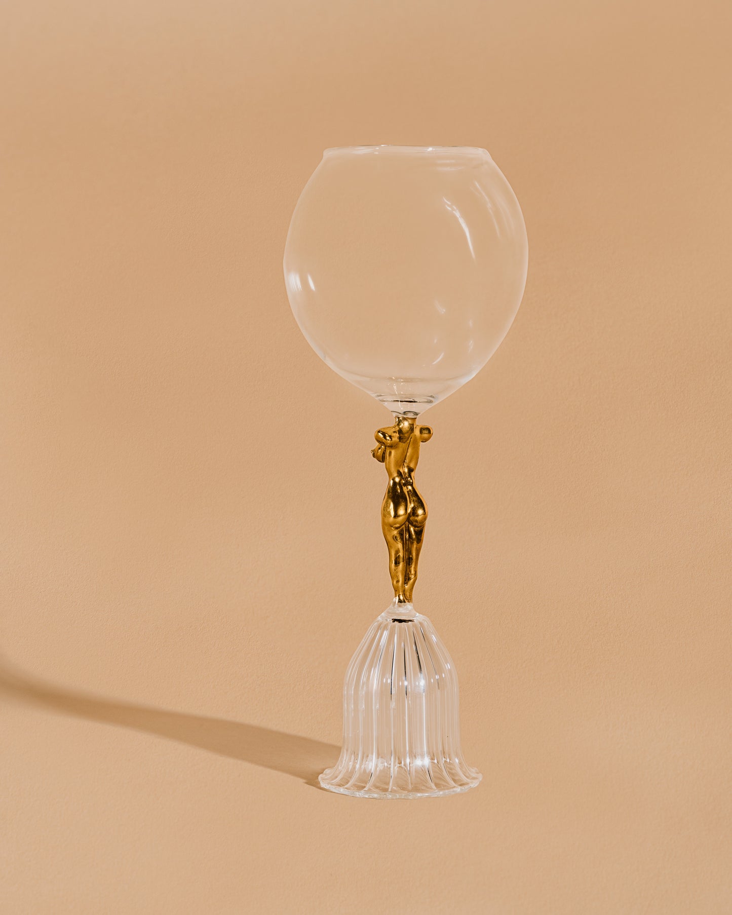 Gobelet en verre sirène