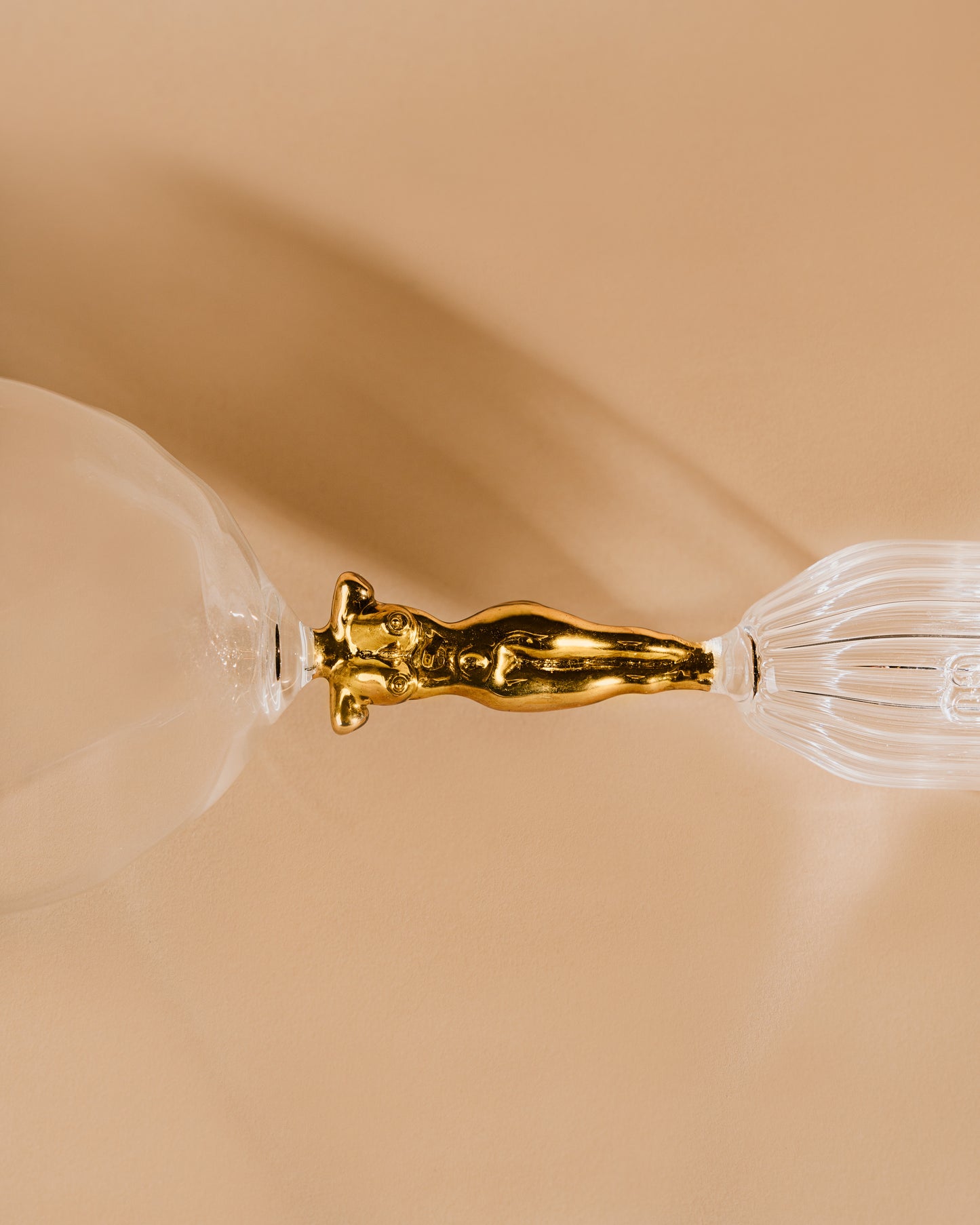 Gobelet en verre sirène