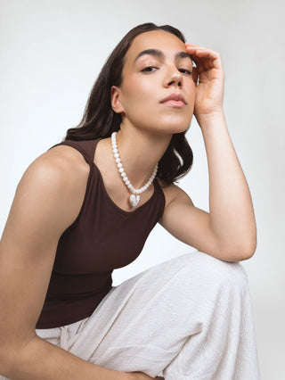 Pearl Kardia Necklace