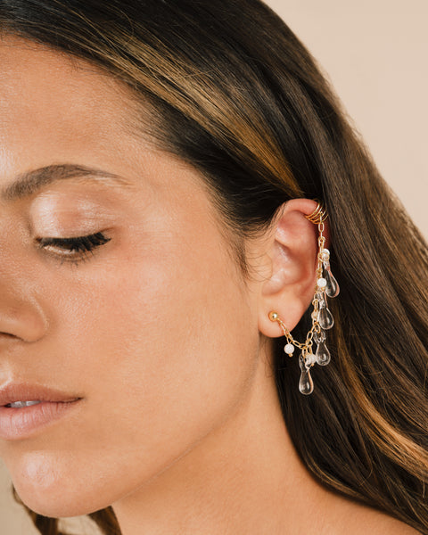 Boucle d'oreille sirène