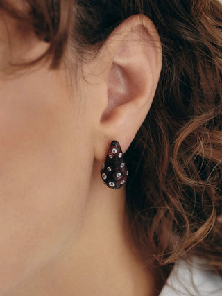 Mini boucles d'oreilles d'automne